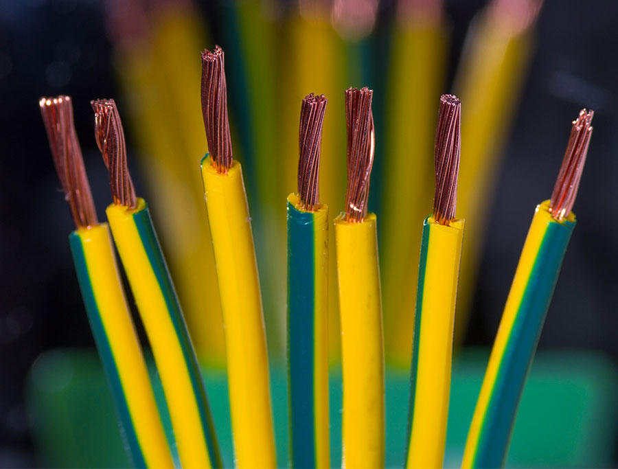 Fios e Cabos Isolados Imagem